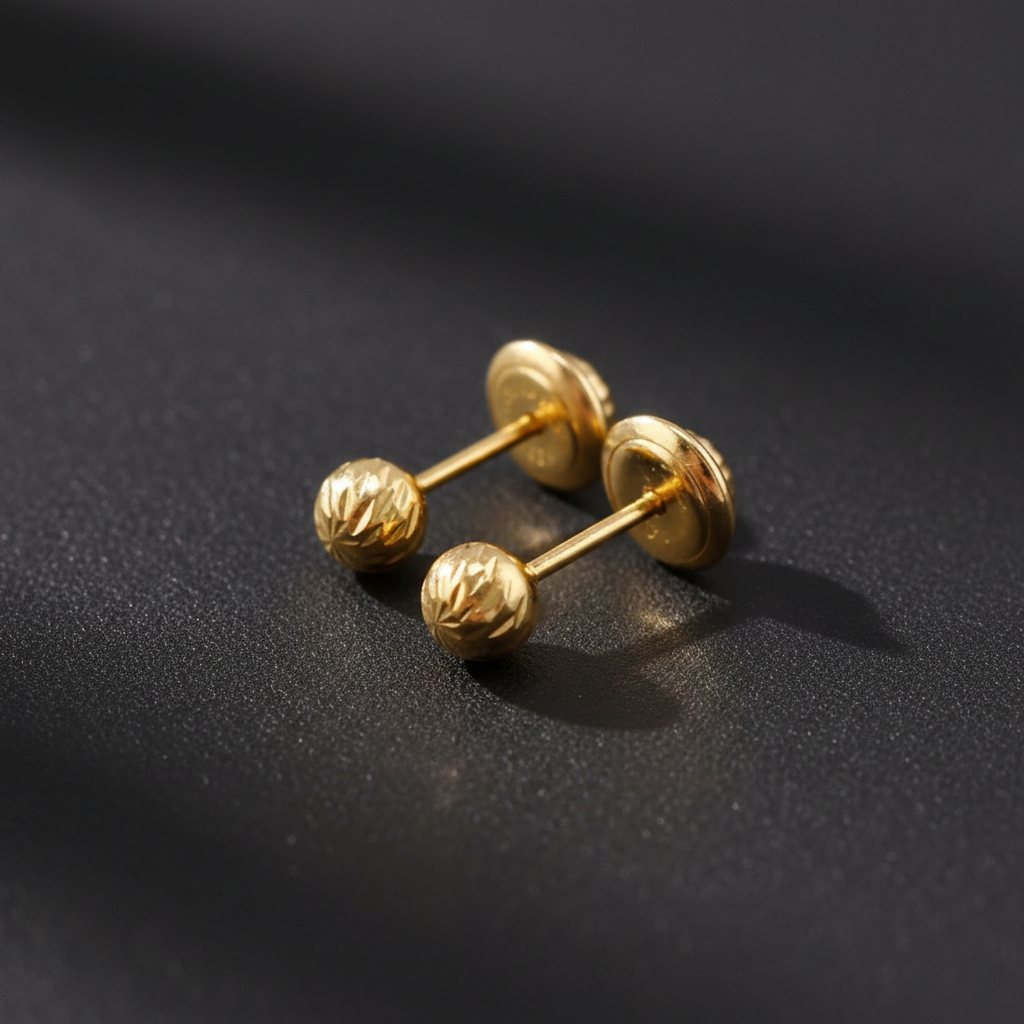 Topos balin 4mm diamantado